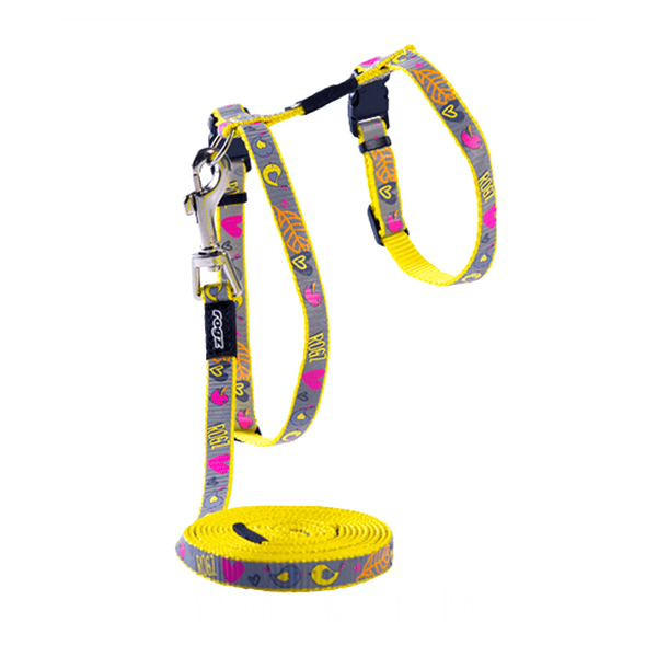 Rogz ReflectoCat Harness & Leash Set - Small - Pisces Pet Emporium