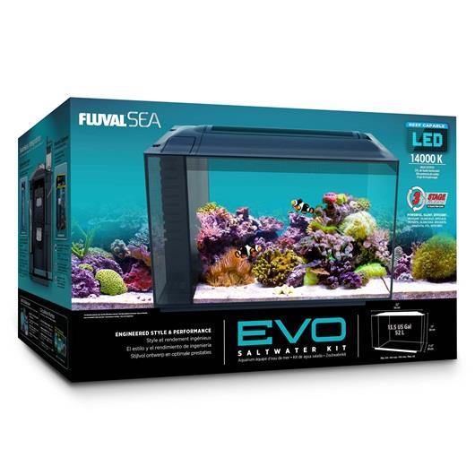 Fluval Sea EVO Aquarium Kit - Black - Pisces Pet Emporium