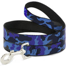 Buckle-Down Bone Camo Blue - Collar/Leash - Pisces Pet Emporium