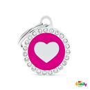 My Family Circle & Heart Pet ID Tag - Pisces Pet Emporium