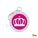 My Family Circle & Crown Pet ID Tag - Pisces Pet Emporium