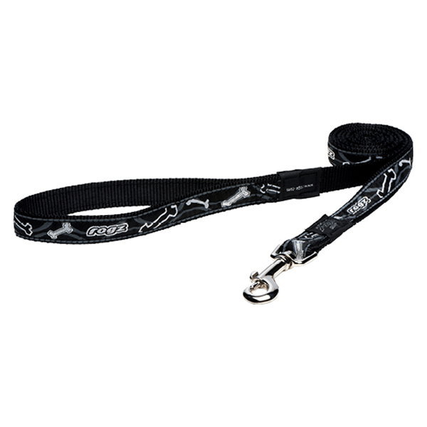 Rogz Beach Bum Large Fancy Dress Leash - Available in 10 Designs - Pisces Pet Emporium