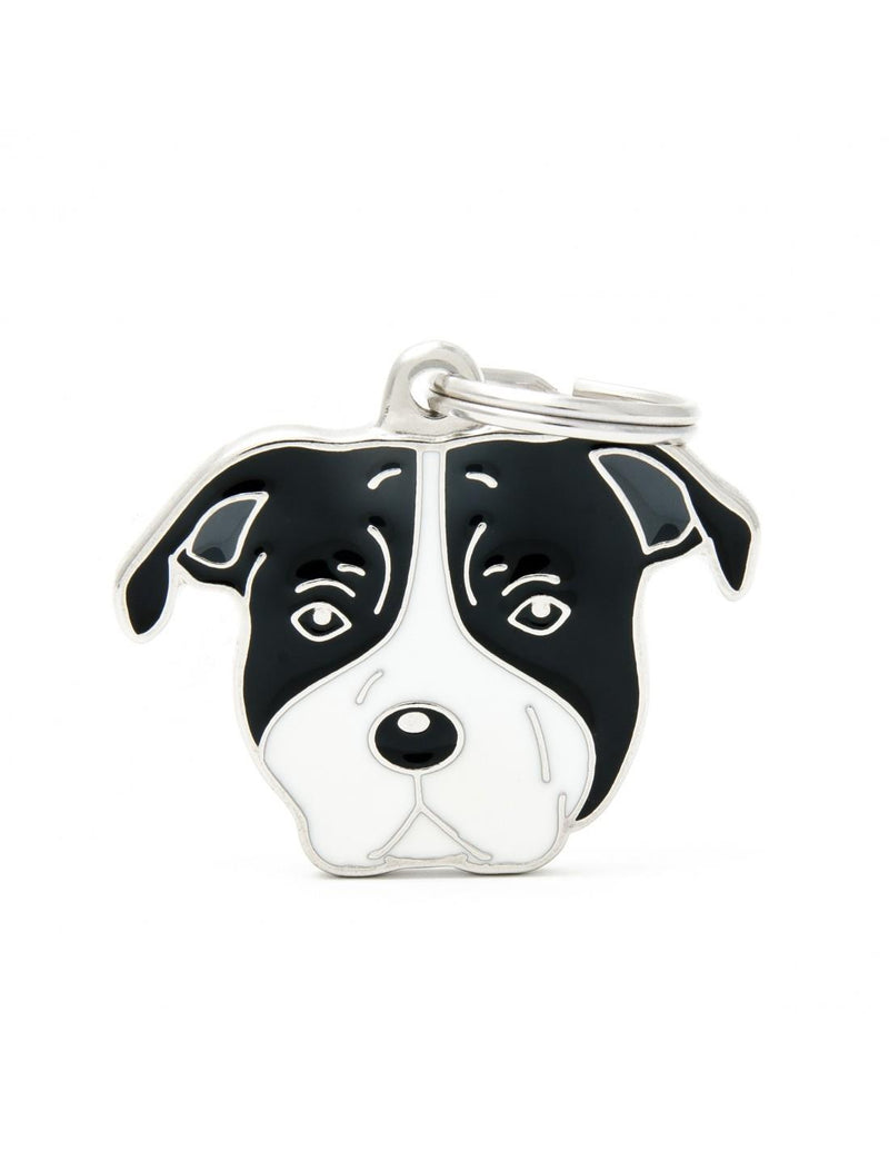 MyFamily Pet Tag - American Staffordshire Dog | Pisces