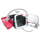 Catit 2.0 Cabrio Carrier - Cherry Red - Pisces Pet Emporium