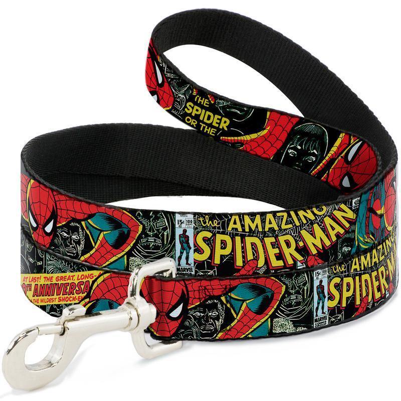 Buckle-Down Amazing Spiderman - Collar/Leash - Pisces Pet Emporium
