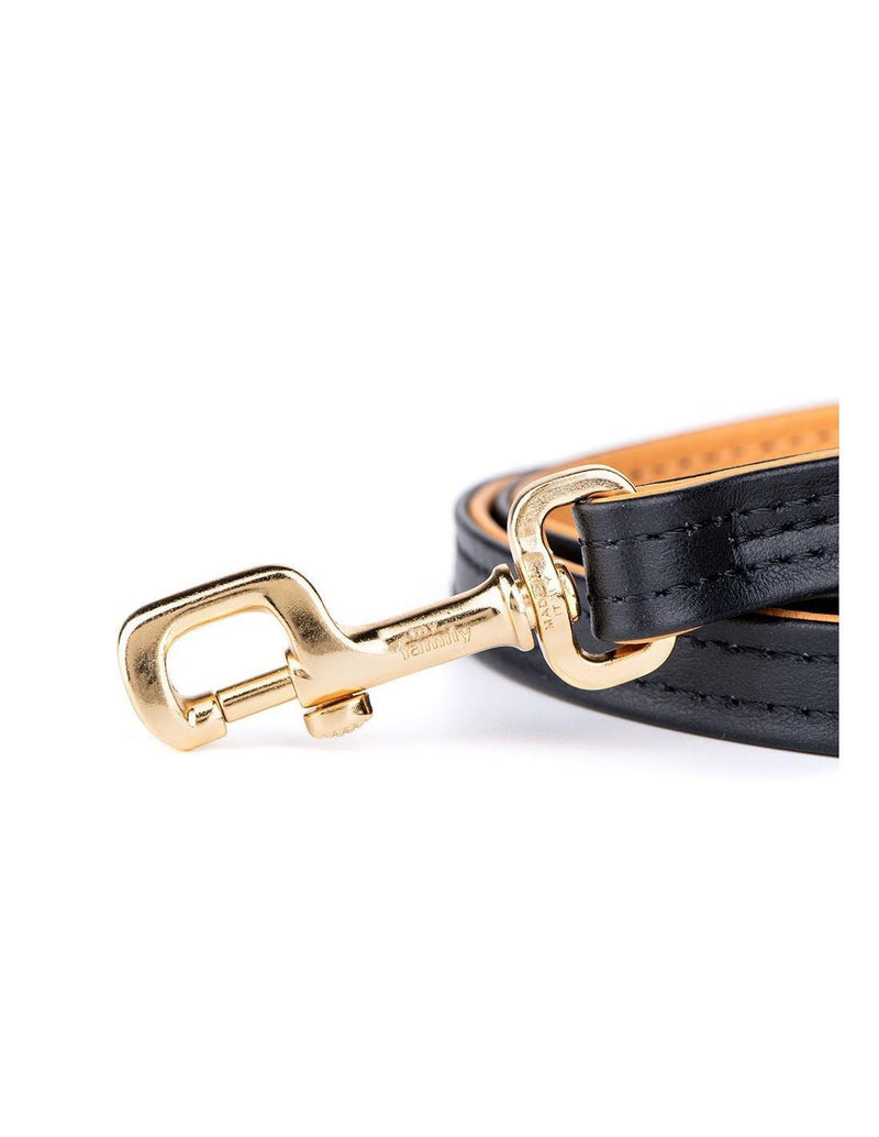 MyFamily Hermitage Leash - Black/Ochre - Pisces Pet Emporium