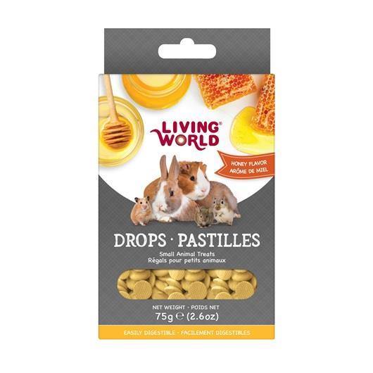 Living World Small Animal Drops 75g - Pisces Pet Emporium