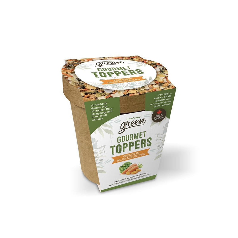 Living World Green Gourmet Toppers - Pisces Pet Emporium