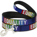 Buckle-Down Equality Blocks - Collar/Leash - Pisces Pet Emporium