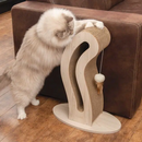 Catit Pixi Scratcher Cat Tail Wood | Pisces