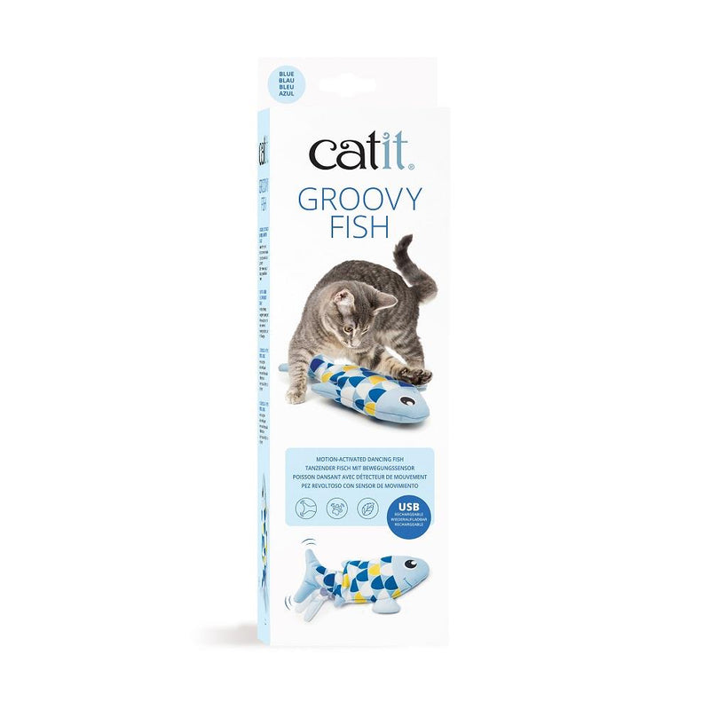Catit Groovy Fish Moving Cat Toy | Pisces