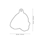 MyFamily Pet ID Tag - Bedlington Terrier Dog  | Pisces