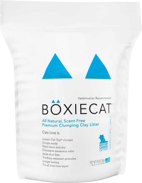 Boxie Cat Clay Cat Litter Multicat Low Track | Pisces