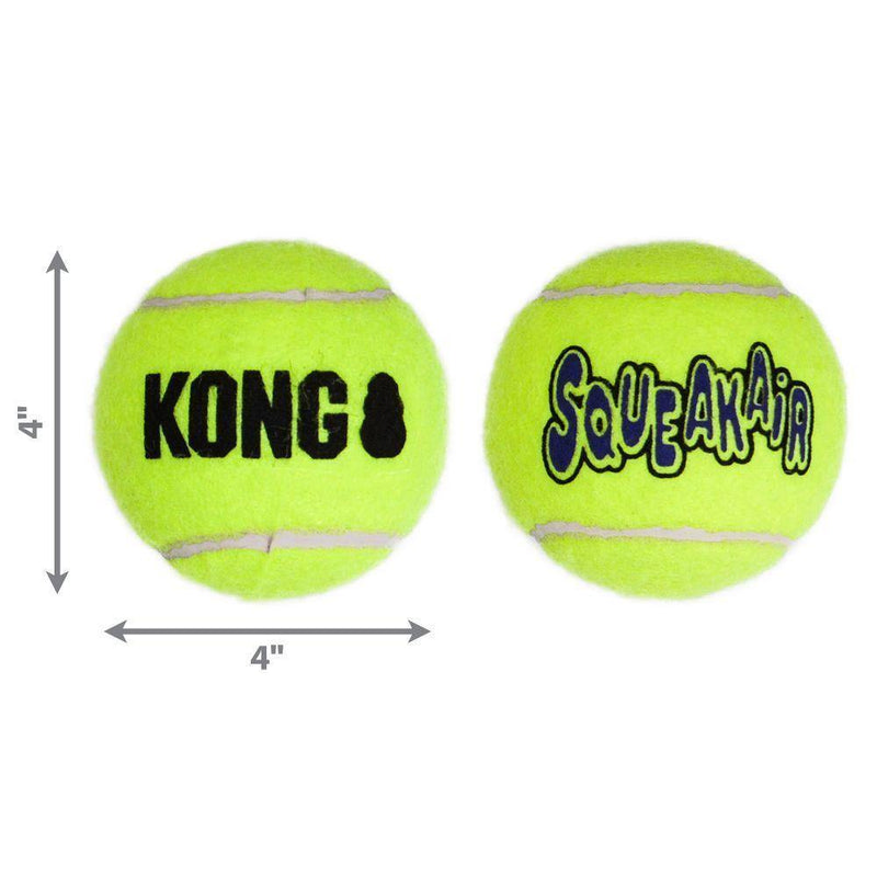 Kong AirDog Tennis Ball XL - 4" - Pisces Pet Emporium