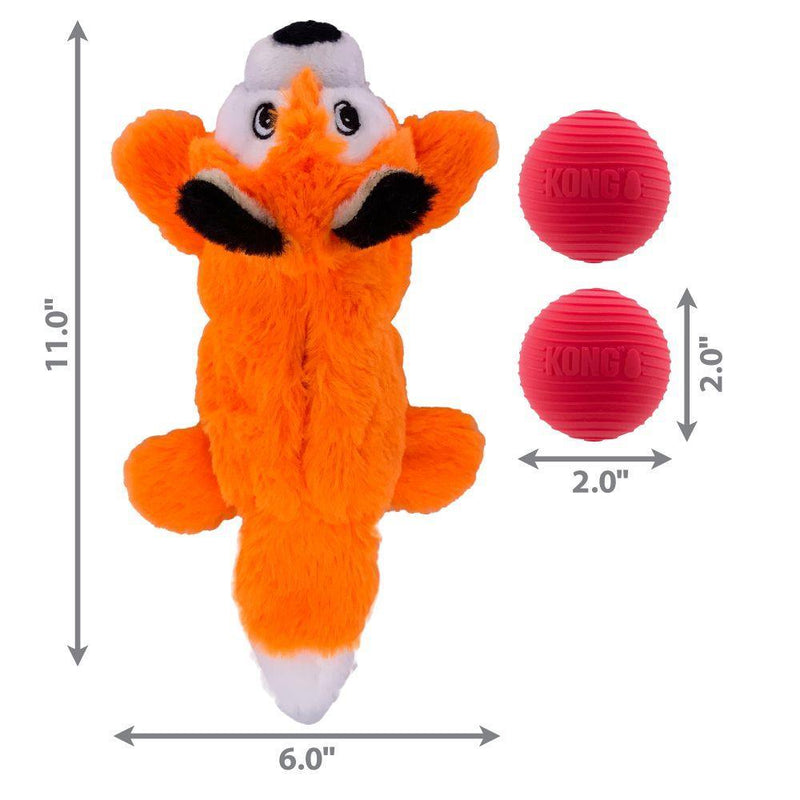 Kong Cozie Pocketz - Fox - Pisces Pet Emporium