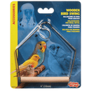 Living World Wooden Bird Swing - Pisces Pet Emporium