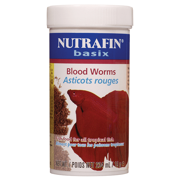 Nutrafin Basix Freeze Dried Blood Worms - Pisces Pet Emporium