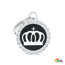 My Family Circle & Crown Pet ID Tag - Pisces Pet Emporium
