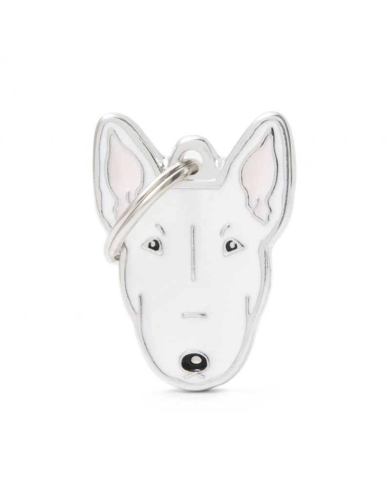 MyFamily Pet ID Tag - Bull Terrier Dog Tag | Pisces