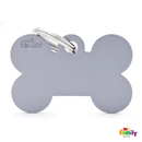 My Family Big Bone Aluminum Pet ID Tag - Pisces Pet Emporium