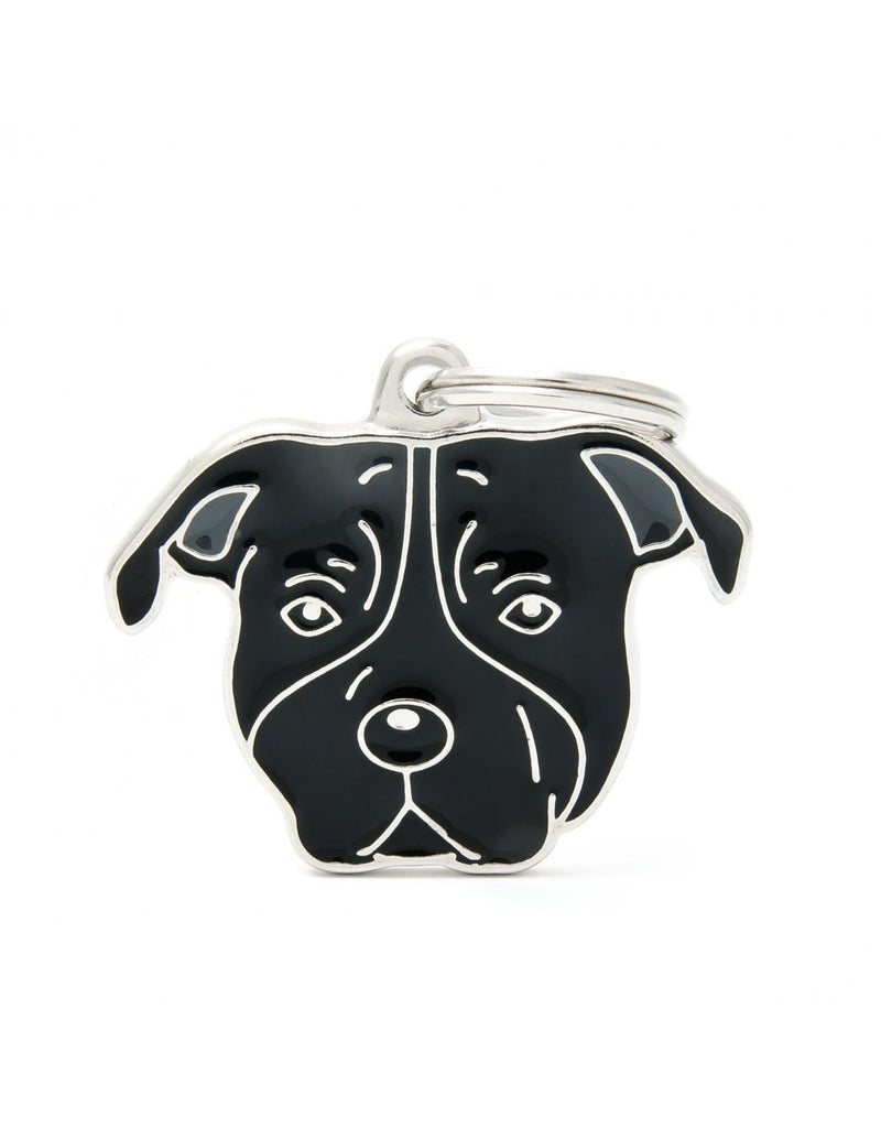 MyFamily Pet Tag - American Staffordshire Dog | Pisces