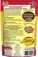 Benny Bullys FD Beef Liver Plus Banana 58g - Pisces Pet Emporium