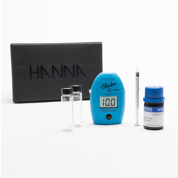 Hanna Saltwater Aquarium Alkalinity Colorimeter (dKH) - Checker HC - Pisces Pet Emporium