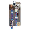 Arista Flamenco Collar & Leash Set - Available in 3 Sizes - Pisces Pet Emporium