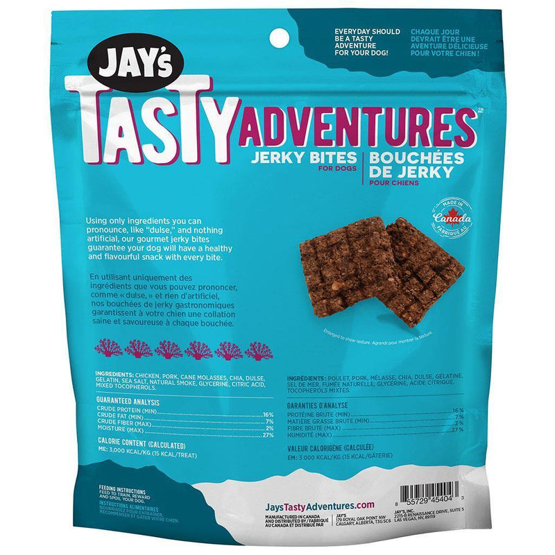 Jay's Tasty Adventures Jerky Bites - Chicken & Sea Veggie - Pisces Pet Emporium