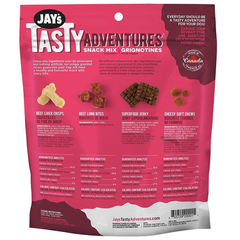 Jay's Tasty Adventures Snack Mix - Cheesy Beef Mix - Pisces Pet Emporium