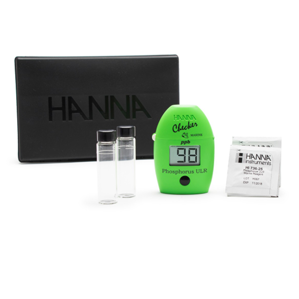 Hanna Saltwater Aquarium Ultra Low Range Phosphorus Colorimeter (ppb) - Checker HC - Pisces Pet Emporium