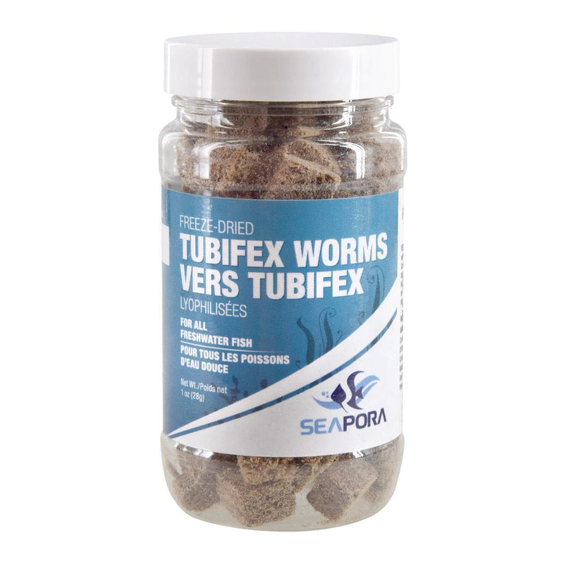 Seapora Freeze-Dried Tubifex Worms - Pisces Pet Emporium