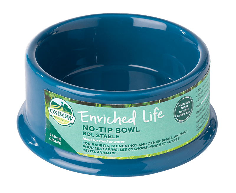 Oxbow Enriched Life No Tip Bowl - Available in 2 Sizes - Pisces Pet Emporium