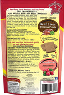 Benny Bullys FD Beef Liver Plus Cranberry 58g - Pisces Pet Emporium