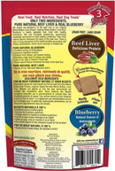 Benny Bullys FD Beef Liver Plus Blueberry 58g - Pisces Pet Emporium