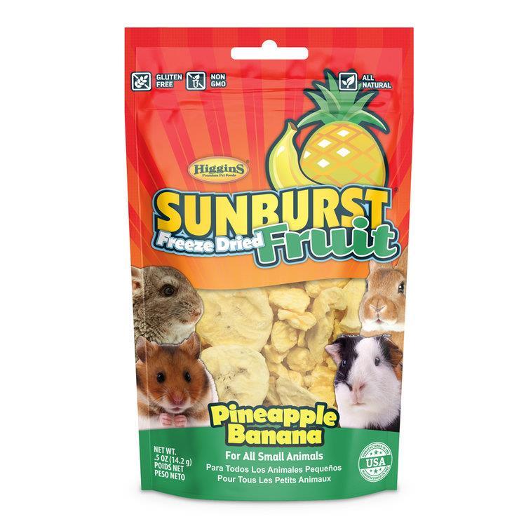 Higgins Sunburst Freeze Dried Fruit - 0.5oz - Pisces Pet Emporium