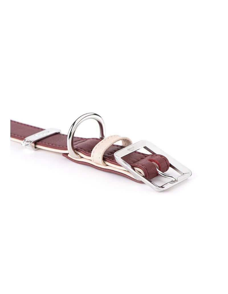 MyFamily Hermitage Collar - Bordeaux/Cream - Pisces Pet Emporium