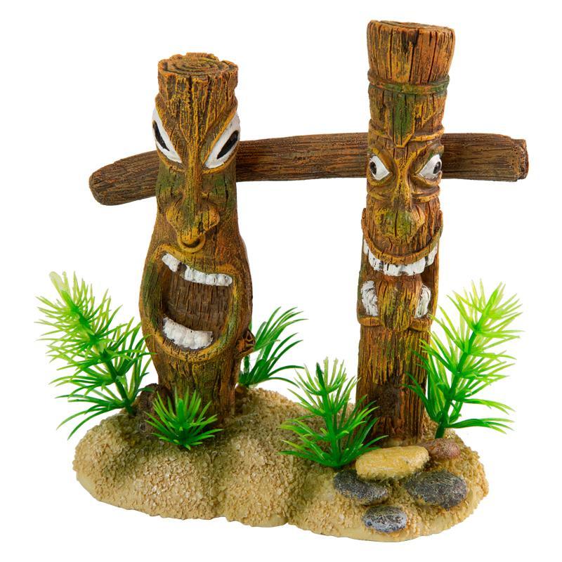 Aqua-Fit Tiki Column Ornament Collection - Pisces Pet Emporium