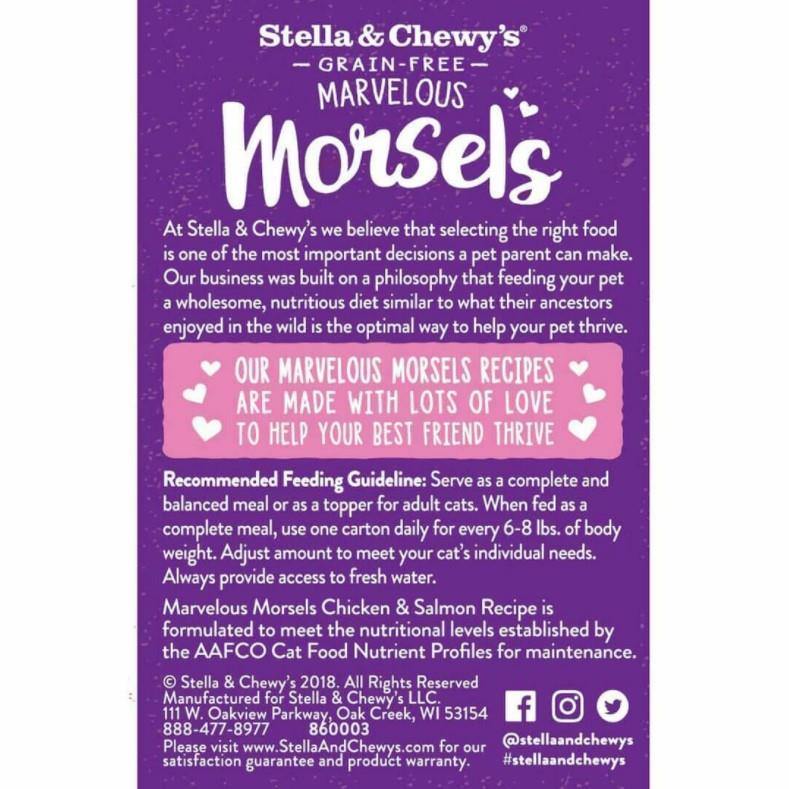 Stella & Chewy's Marvelous Morsels - Chicken & Salmon 156g - Pisces Pet Emporium