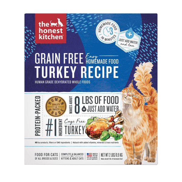 Honest Kitchen Dehydrated Turkey Food for Cats - Pisces Pet Emporium