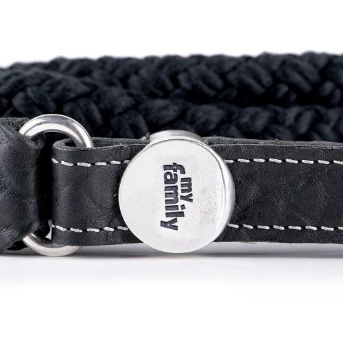 MyFamily El Paso Rope Leash - Black - Pisces Pet Emporium