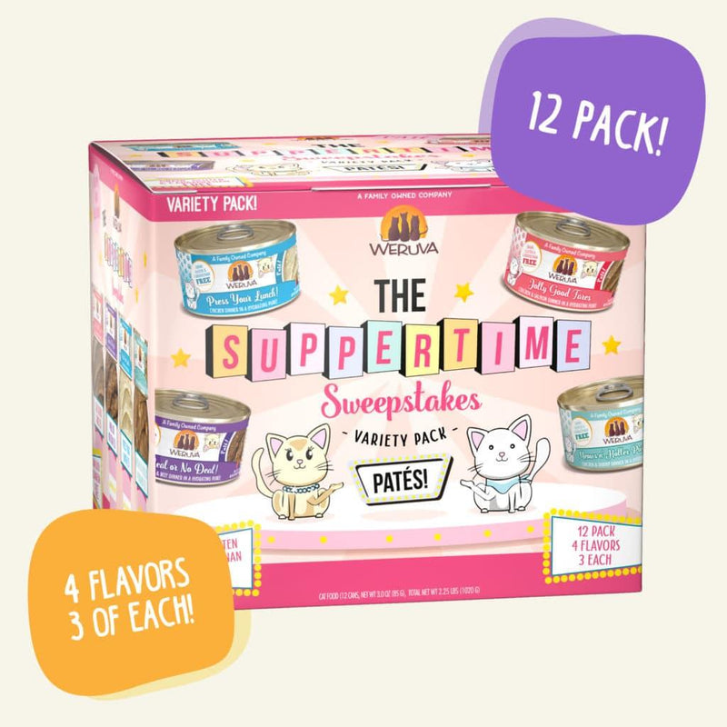 Weruva Suppertime Sweepstakes Variety Pack Cat | Pisces