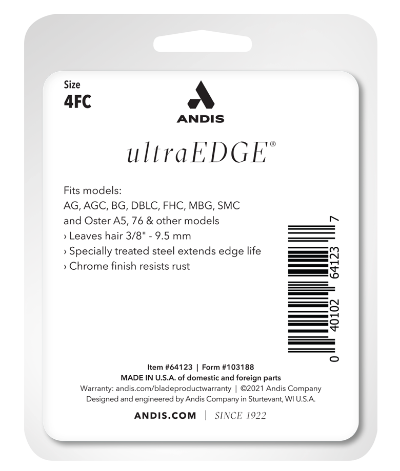 Andis UltraEdge Professional Grooming Blades | Pisces