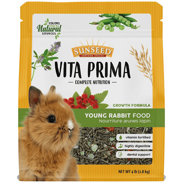 Sunseed Vita Prima Young Rabbit Formula - 1.8 kg - Pisces Pet Emporium