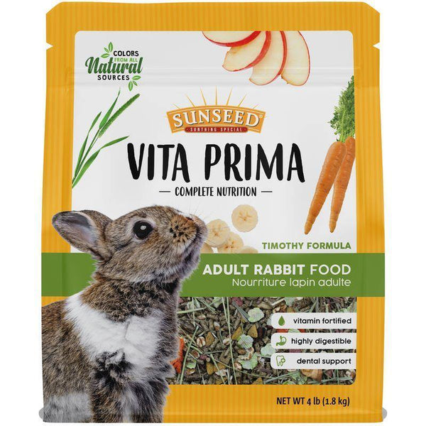 Sunseed Vita Prima Adult Rabbit Food 1.8kg - Pisces Pet Emporium