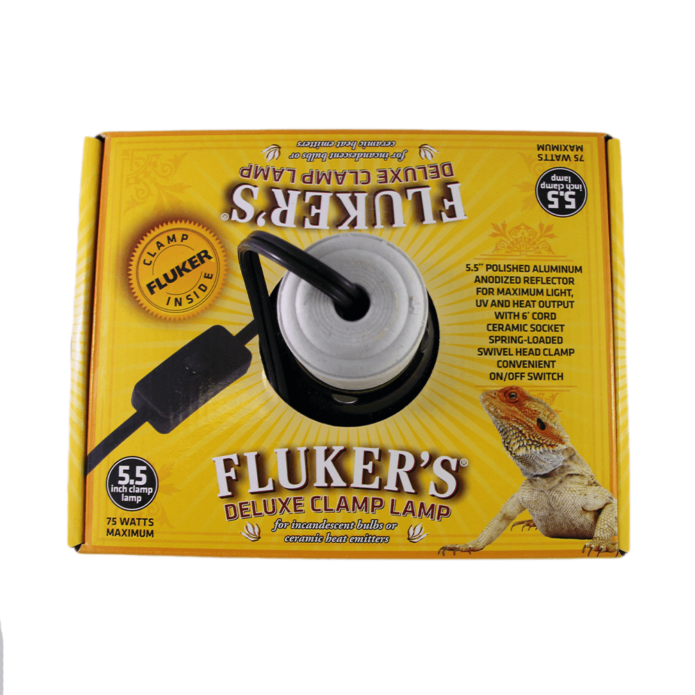 Fluker's 5.5 clamp hot sale lamp