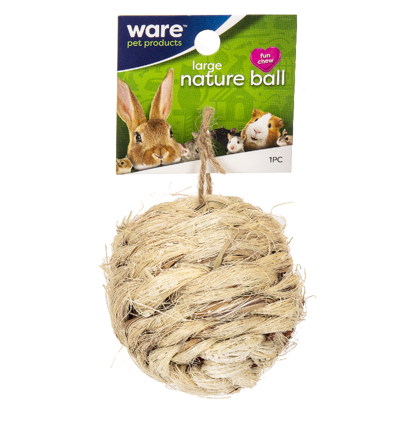 Ware Nature Ball 3.5" - Pisces Pet Emporium