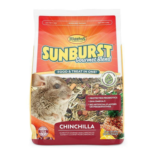 Sunburst Gourmet Blend Chinchilla - 1.36 kg - Pisces Pet Emporium