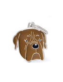 MyFamily Pet ID Tag - Dogue de Bordeaux Dog | Pisces
