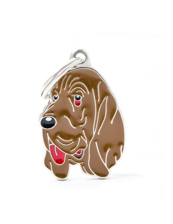 MyFamily Pet ID Tag - Bloodhound Dog Tag | Pisces